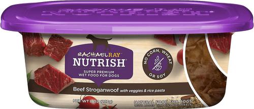 Bundle: Rachael Ray Nutrish Hearty Beef Stew Grain-Free + Beef Stroganwoof Wet Dog Food