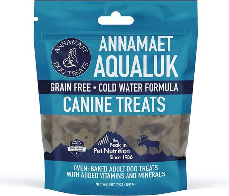 Grain-Free Aqualuk Cold Water Formula Dog Treats, 7-oz bag