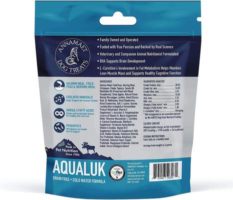 Grain-Free Aqualuk Cold Water Formula Dog Treats, 7-oz bag