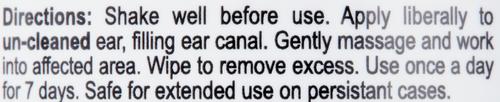 Plus Advanced Formula 1% Hydrocortisone Otic Dog & Cat Ear Infection Solution, 1.25-fl oz bottle