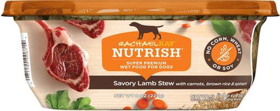 Paquete: Comida húmeda para perros Nutrish Savory Lamb Stew + Chicken Paw Pie de Rachael Ray