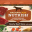 Bundle: Rachael Ray Nutrish PEAK Adventure Variety Pack + Hearty Beef Stew Wet Dog Food