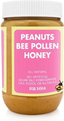 Beehive Buzz Buddy Budder Dog Treat, 17-oz jar