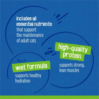 Purina Friskies Seafood Favorites Wet Cat Food Variety Pack, 5.5-oz can, case of 32