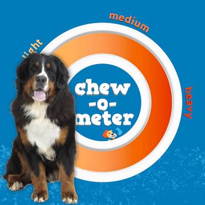 Small Stuffed 3-4-in Bone Filled with Bully Stick Flavor Dog Treats, 2 count