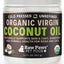 Organic Virgin Coconut Oil for Dogs & Cats, Skin & Coat Support Supplement, 16-oz jar