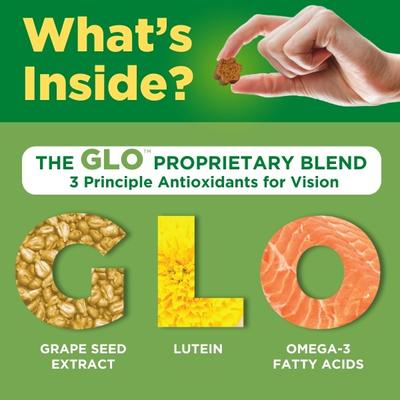 Ocu-GLO Optimal Vision Support Soft Chew Dog & Cat Supplement, 60 count