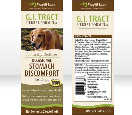 G.I. Tract Liquid Digestive Supplement for Dogs, 2-fl oz bottle