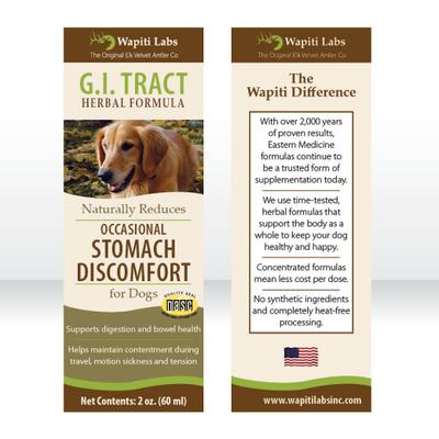 G.I. Tract Liquid Digestive Supplement for Dogs, 2-fl oz bottle