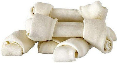 Premium Rawhide Knotted Bones Dog Treats, 20 count