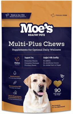 Chicken Flavor Multi-Plus Bites Chews for Dogs, 90 count