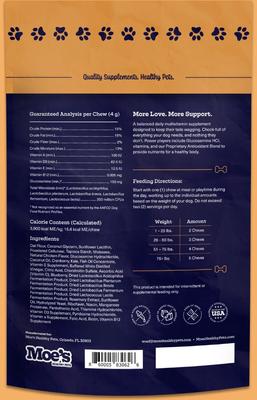 Chicken Flavor Multi-Plus Bites Chews for Dogs, 90 count