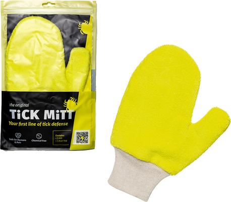 Microfiber Tick Remover for Dogs & Cats, Yellow