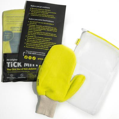 Microfiber Tick Remover for Dogs & Cats, Yellow
