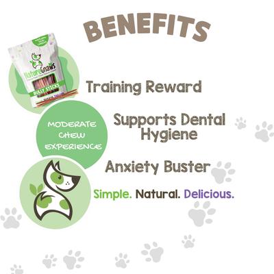 Super Skinny 5 to 6-in Bully Sticks Dog Chew Treats, 15 count