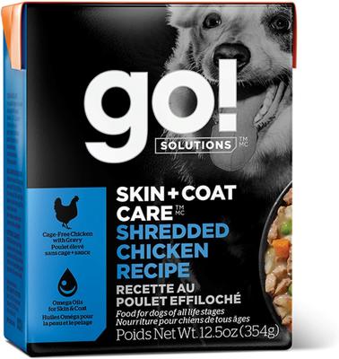 Skin + Coat Care Pollock Pate Dog Food, 12.5-oz, case of 12