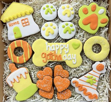 Happy Gotcha Day Box Dog Treats