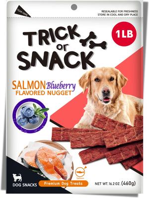 Salmon & Cranberry Flavored Nugget Dog Treats, 1-lb bag