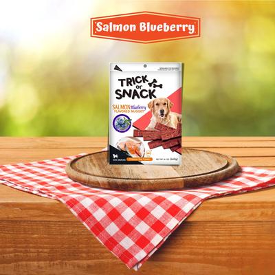 Salmon & Blueberry Flavored Nugget Dog Treats, 1-lb bag