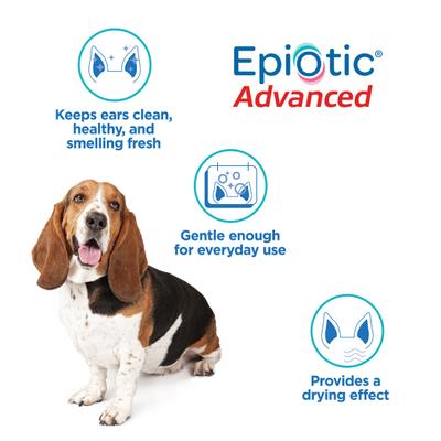 Epi-Otic Advanced Ear Cleaner for Dogs & Cats, 8-fl oz bottle