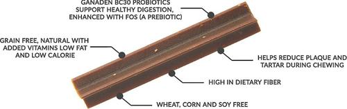 Digestive Health Grain-Free Dental Stick Dog Treats, Large, 36 count