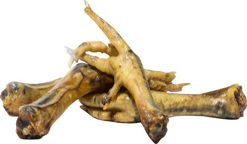 Galletas masticables naturales para perros Chicken Feet, bolsa de 1 lb