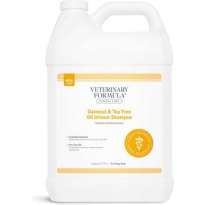 Champú con infusión de avena y aceite de árbol de té, botella de 16 onzas líquidas