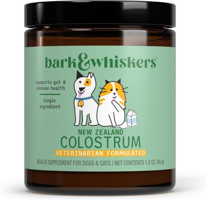 New Zealand Colostrum Powdered Immune Supplement for Dogs & Cats, 1.5-oz jar