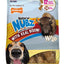 Nubz WILD Natural Long Lasting Edible Bison Flavor Small Dog Chew Treat, 4 count