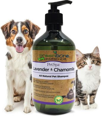 Pet Spa All-Natural Plant-Based Shampoo, Lavendar & Chamomile, 16.9-fl oz bottle