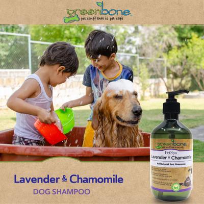 Pet Spa All-Natural Plant-Based Shampoo, Lavendar & Chamomile, 16.9-fl oz bottle