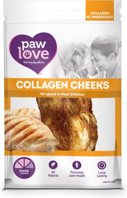 5-in Chicken Wrapped Beef Collagen Cheeks Dog Treat