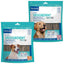 Bundle: Virbac C.E.T. VeggieDent Fr3sh for Small Dogs + Dental Chews for Large Dogs