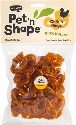 Chik 'n Rings Dog Treats, 8-oz bag, 1 pack