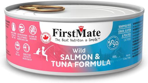 50/50 Chicken & Tuna Formula Grain-Free Canned Cat Food, 5.5-oz, case of 24