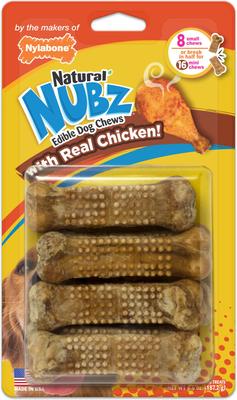 Natural Nubz Chicken Dog Treat, Small, 8 count