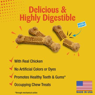 Natural Nubz Chicken Dog Treat, Small, 8 count