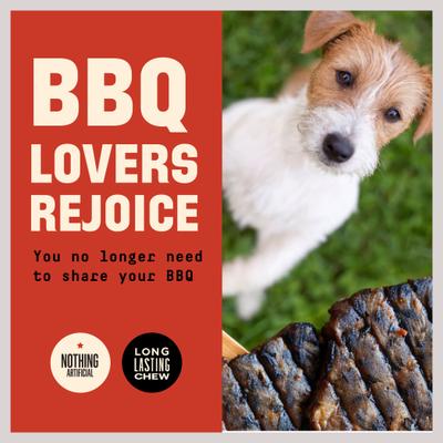 6-in Smoked Beef Marrow Dog Bone, 2 count