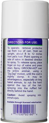 Groom-Aid Spray for Dogs & Cats, 7-fl oz bottle