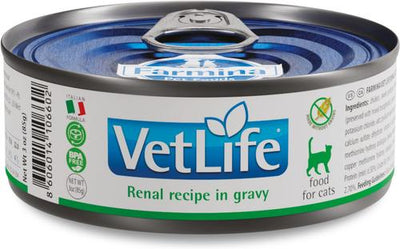 Cat Renal Recipe In Gravy Wet Cat Food, 3-oz can, case of 12