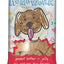 Snack Pack Dog Ate My Homework, PB & Jelly Dog Treat, 2.5-oz bag, case of 8