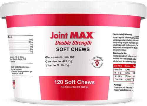 Double Strength Soft Chews for Dogs, 120 count