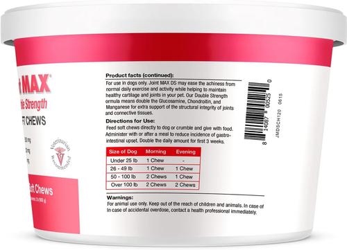 Double Strength Soft Chews for Dogs, 120 count