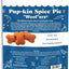 Pup-Kin Spice Pie Woofers Festive Holiday Dog Treats, 5-oz bag