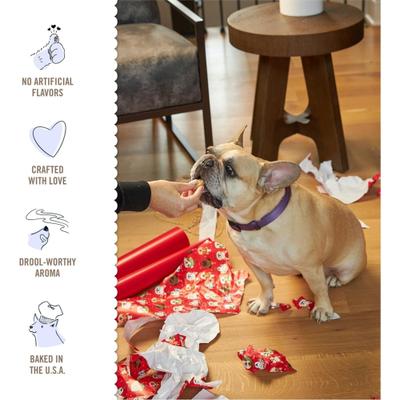 Pup-Kin Spice Pie Woofers Festive Holiday Dog Treats, 5-oz bag