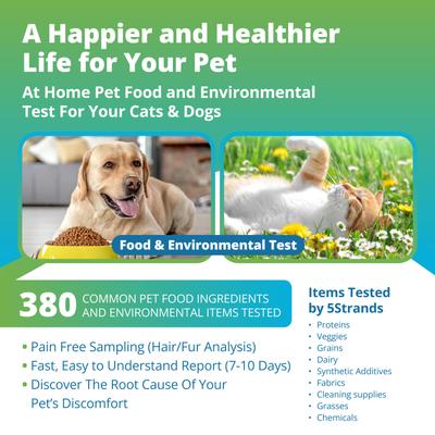 Food & Environmental Intolerance Test for Dog, Cat & Small Pet