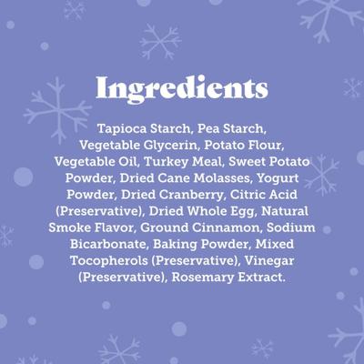 Festive Feast Woofers Turkey Dog Treats, 5-oz bag