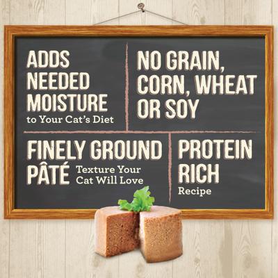 Purrfect Bistro Grain-Free Turkey Pate Canned Cat Food, 5.5-oz, case of 24