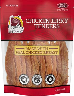 Bundle: Country Kitchen Duck Jerky Tenders + Chicken Jerky Tenders Dog Treats