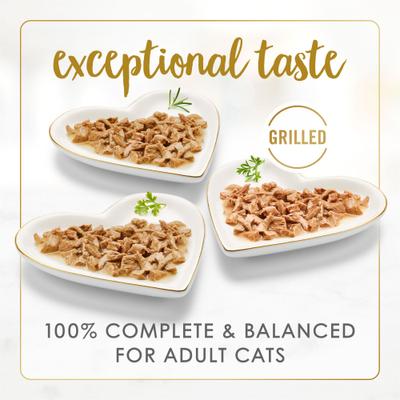 Grilled Poultry & Beef Feast Variety Pack Canned Cat Food, 3-oz, case of 30